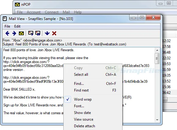 nPOP Captura de pantalla 2