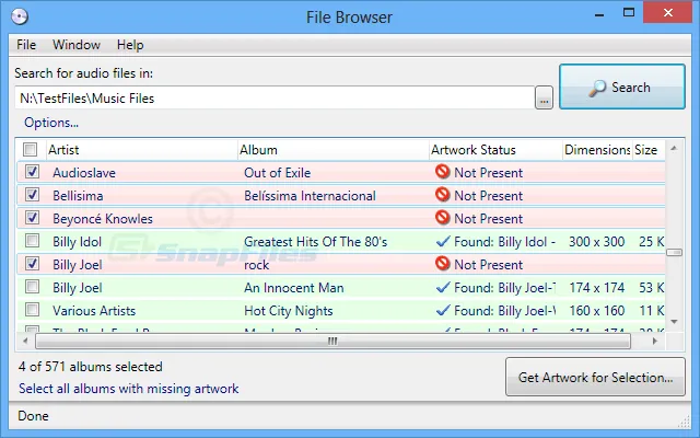 Album Art Downloader XUI Captura de pantalla 2