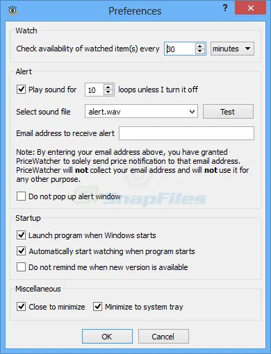 PriceWatcher Captura de pantalla 2