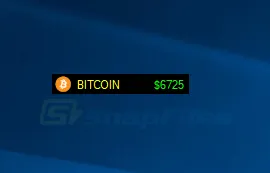 BITCOIN ticker Captura de pantalla 1