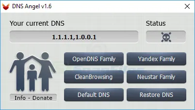 DNS Angel Captura de pantalla 1