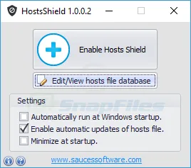 HostsShield Captura de pantalla 1