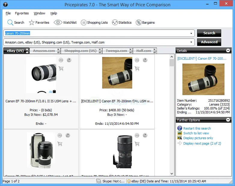 Pricepirates Captura de pantalla 2