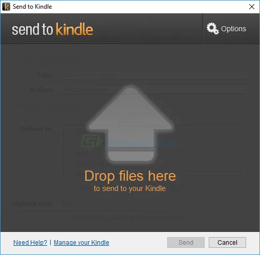 Send to Kindle Captura de pantalla 1