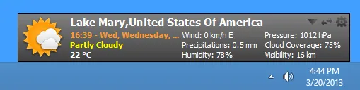 MiTeC Weather Agent Captura de pantalla 2