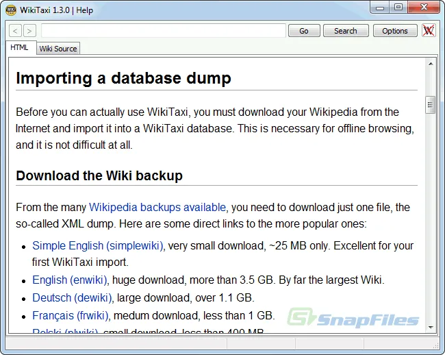 WikiTaxi Captura de pantalla 2