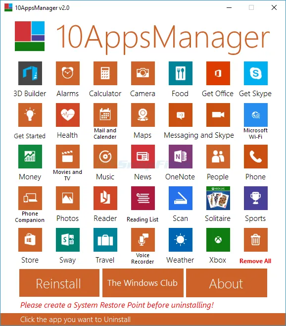 10AppsManager Captura de pantalla 1