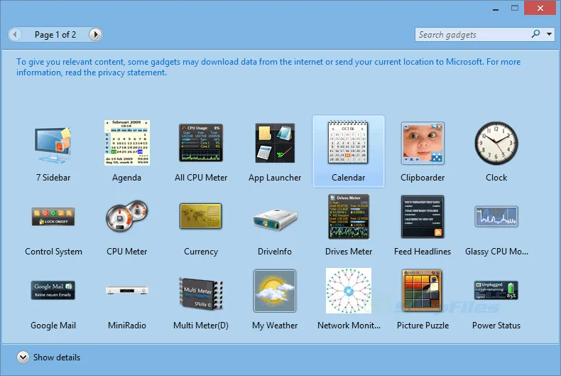 GadgetPack Captura de pantalla 2