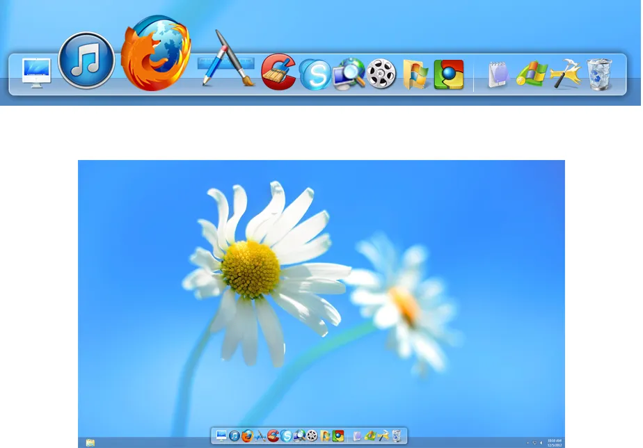 RocketDock Captura de pantalla 1
