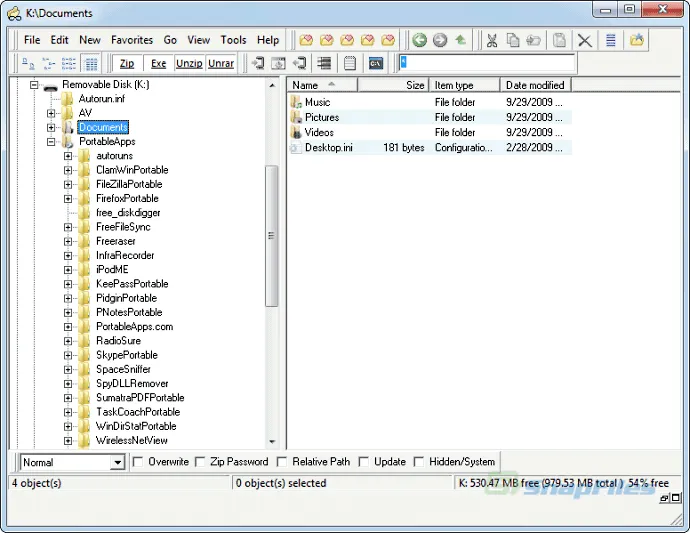 A43 File Management Utility Captura de pantalla 1