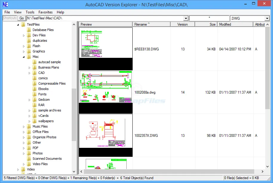 AutoCAD Version Explorer Captura de pantalla 1