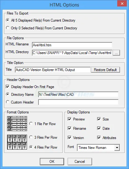 AutoCAD Version Explorer Captura de pantalla 2