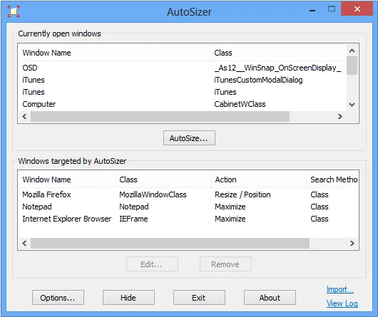AutoSizer Captura de pantalla 1