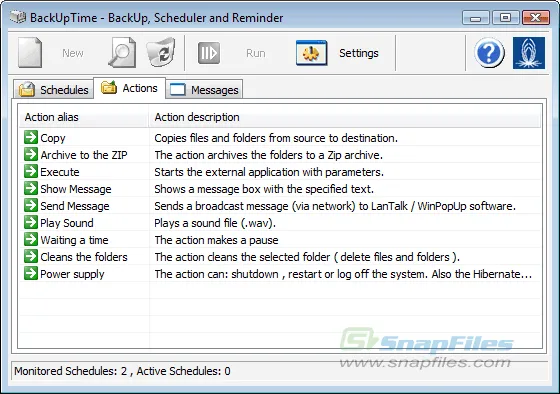 BackUpTime Captura de pantalla 1