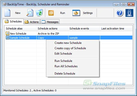 BackUpTime Captura de pantalla 2