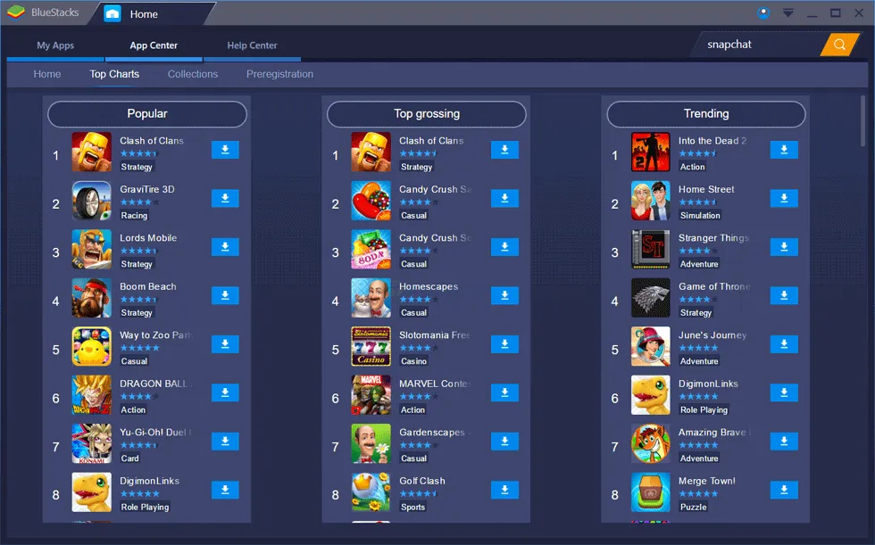 BlueStacks Captura de pantalla 2