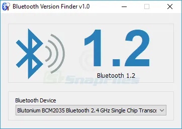 Bluetooth Version Finder Captura de pantalla 1