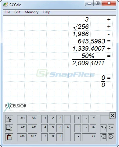 CCCalc Captura de pantalla 1