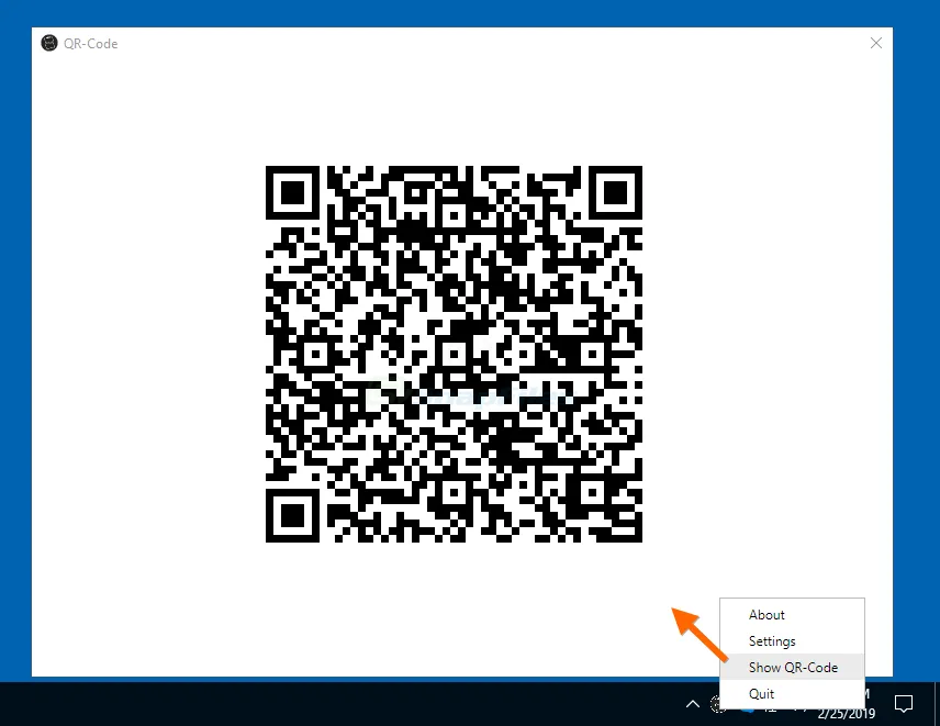 Clipboard to QR-Code Captura de pantalla 2