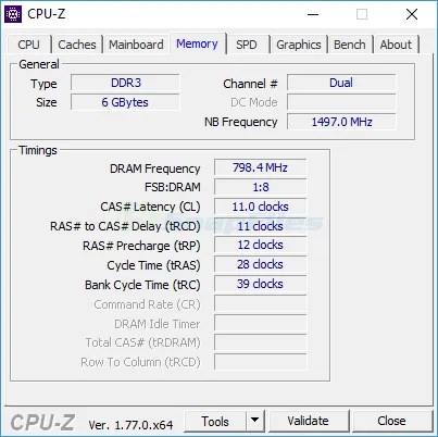 CPU-Z Captura de pantalla 2