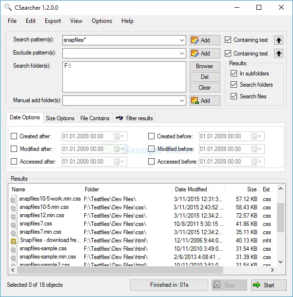 CSearcher Captura de pantalla 1