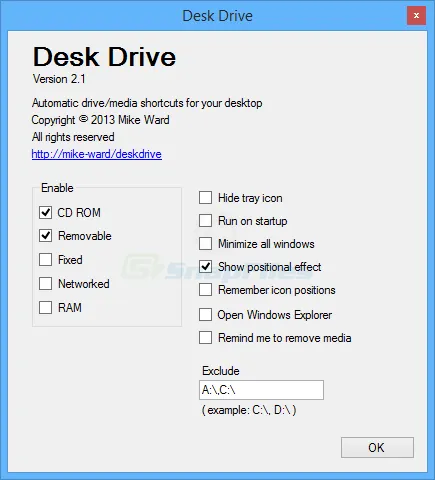 Desk Drive Captura de pantalla 1