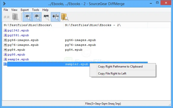 DiffMerge Captura de pantalla 2