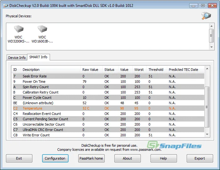 DiskCheckup Captura de pantalla 1