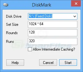 DiskMark Captura de pantalla 2