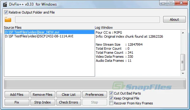 DivFix++ Captura de pantalla 1