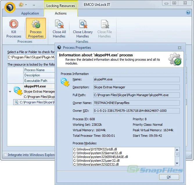 EMCO UnLock IT Captura de pantalla 2