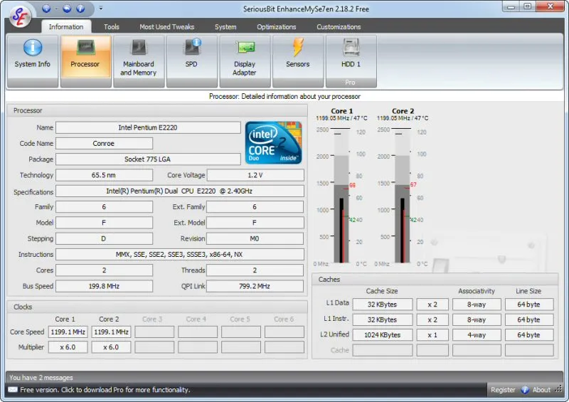 EnhanceMySe7en (Free Version) Captura de pantalla 1