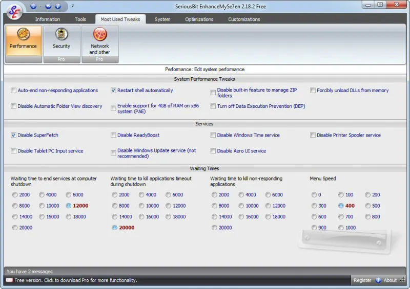EnhanceMySe7en (Free Version) Captura de pantalla 2