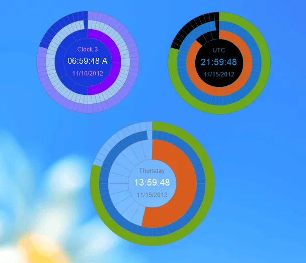 Eusing Clock Captura de pantalla 1