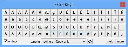 Extra Keys Captura de pantalla 1