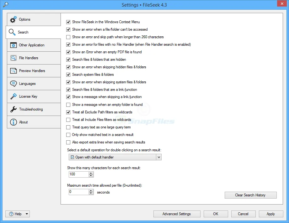 FileSeek Captura de pantalla 2
