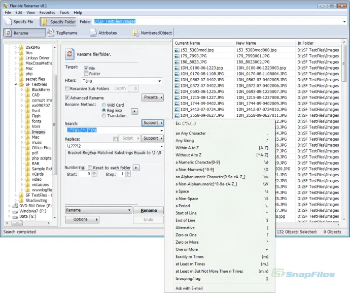 Flexible Renamer Captura de pantalla 2