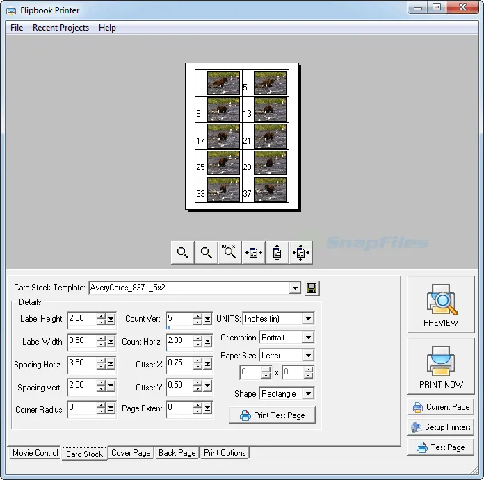 Flipbook Printer Captura de pantalla 2