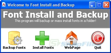 Font Install & Backup Captura de pantalla 1