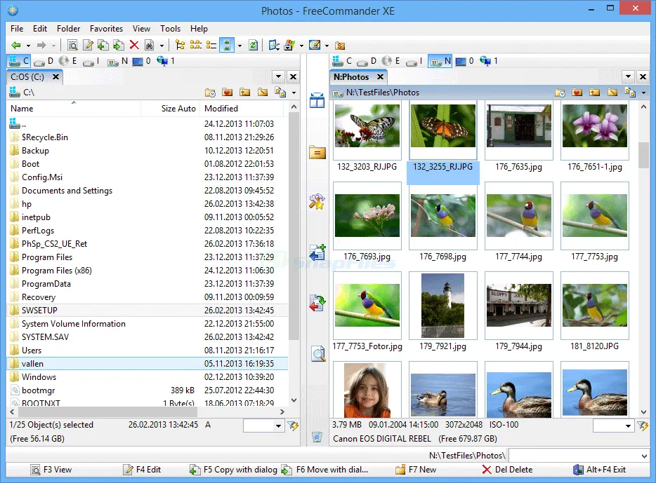 FreeCommander XE Captura de pantalla 2