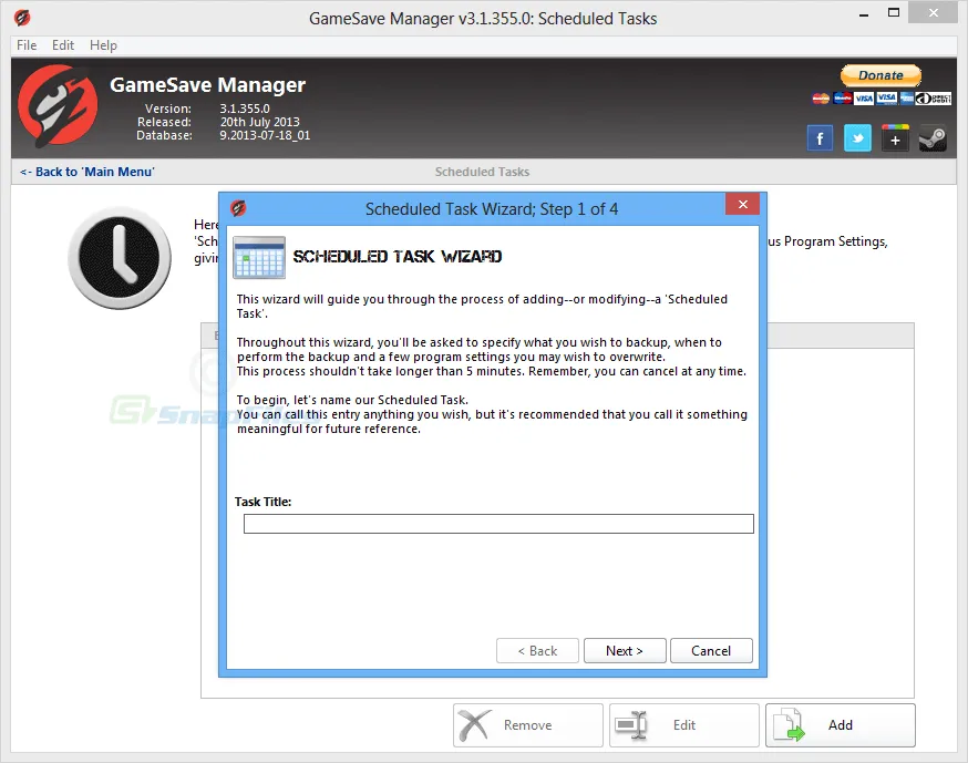 GameSave Manager Captura de pantalla 2