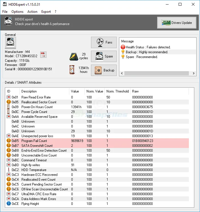 HDDExpert Captura de pantalla 1