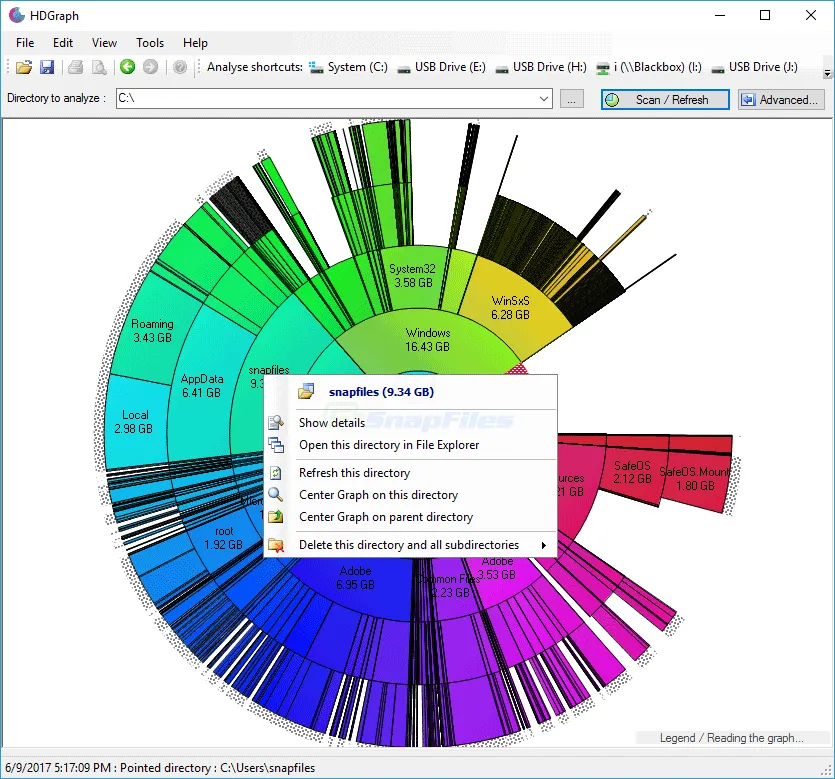 HDGraph Captura de pantalla 1