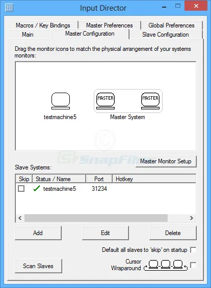Input Director Captura de pantalla 1