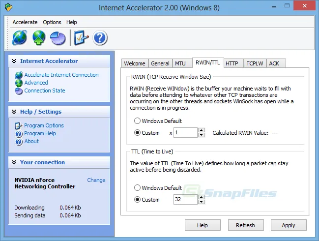 Pointstone Internet Accelerator Captura de pantalla 2