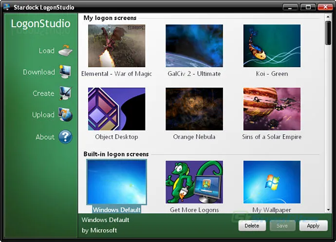LogonStudio Captura de pantalla 1