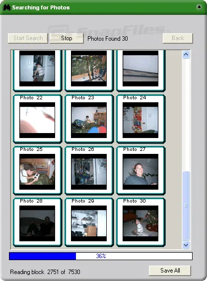 MjM Photo Recovery Captura de pantalla 2