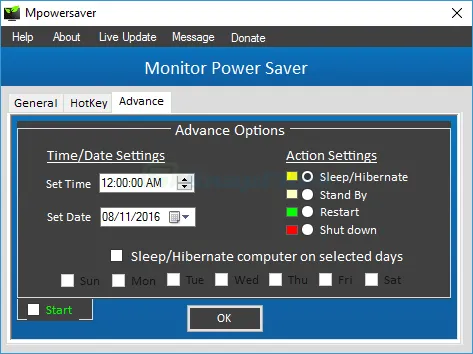MpowerSaver Captura de pantalla 2