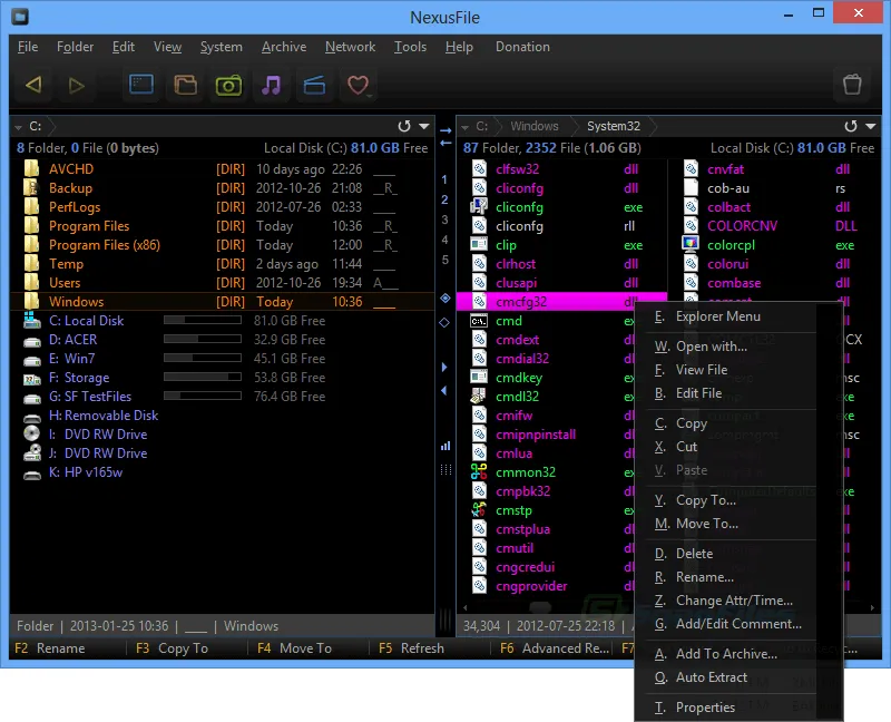 NexusFile Captura de pantalla 1