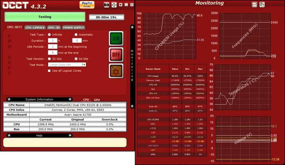 OCCT Captura de pantalla 1